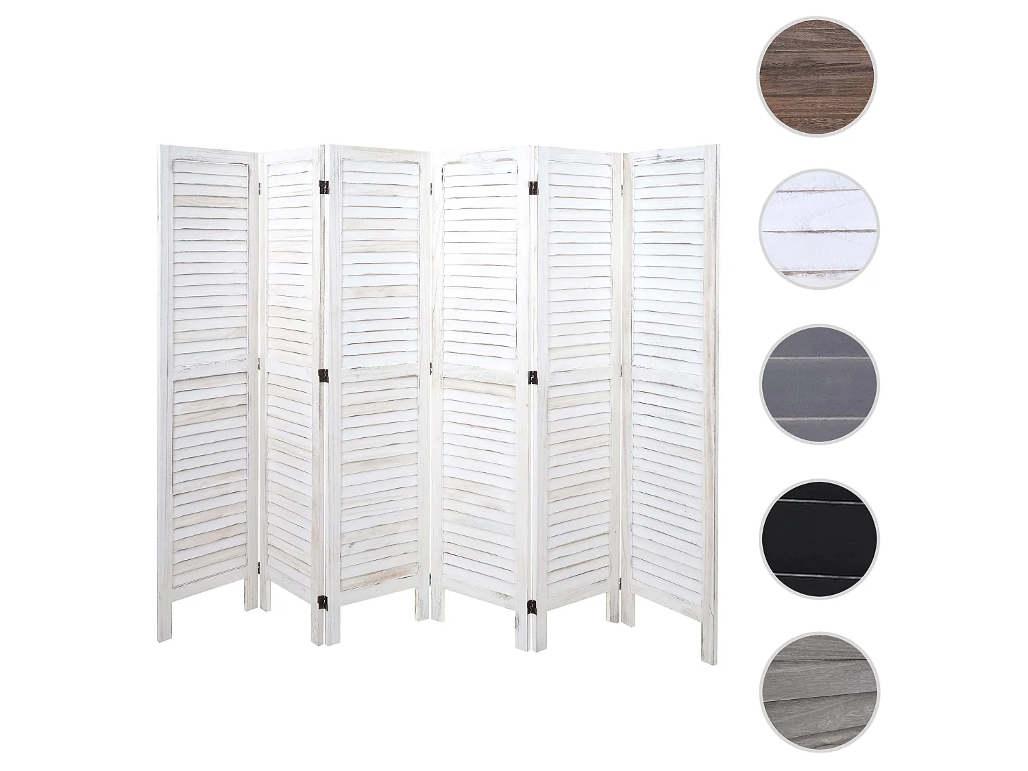 Paravent MCW-G30,  wit