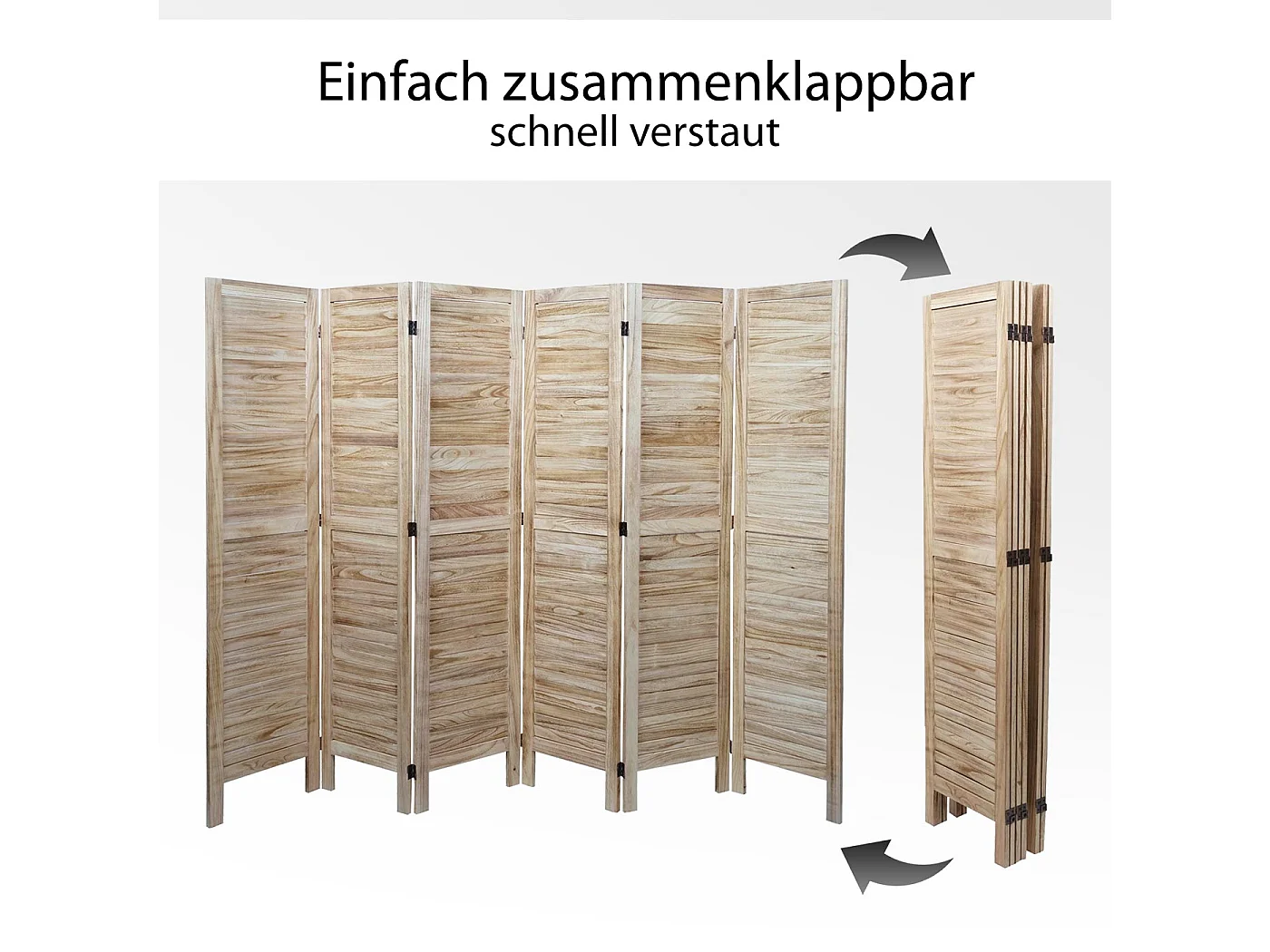 Paravent MCW-G30,  wit