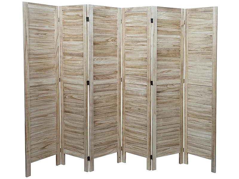 Paravent MCW-G30,  marron-clair