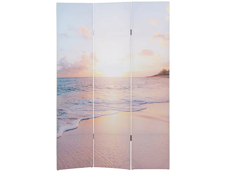 Paravent photo MCW-A83,  180x121cm Océan