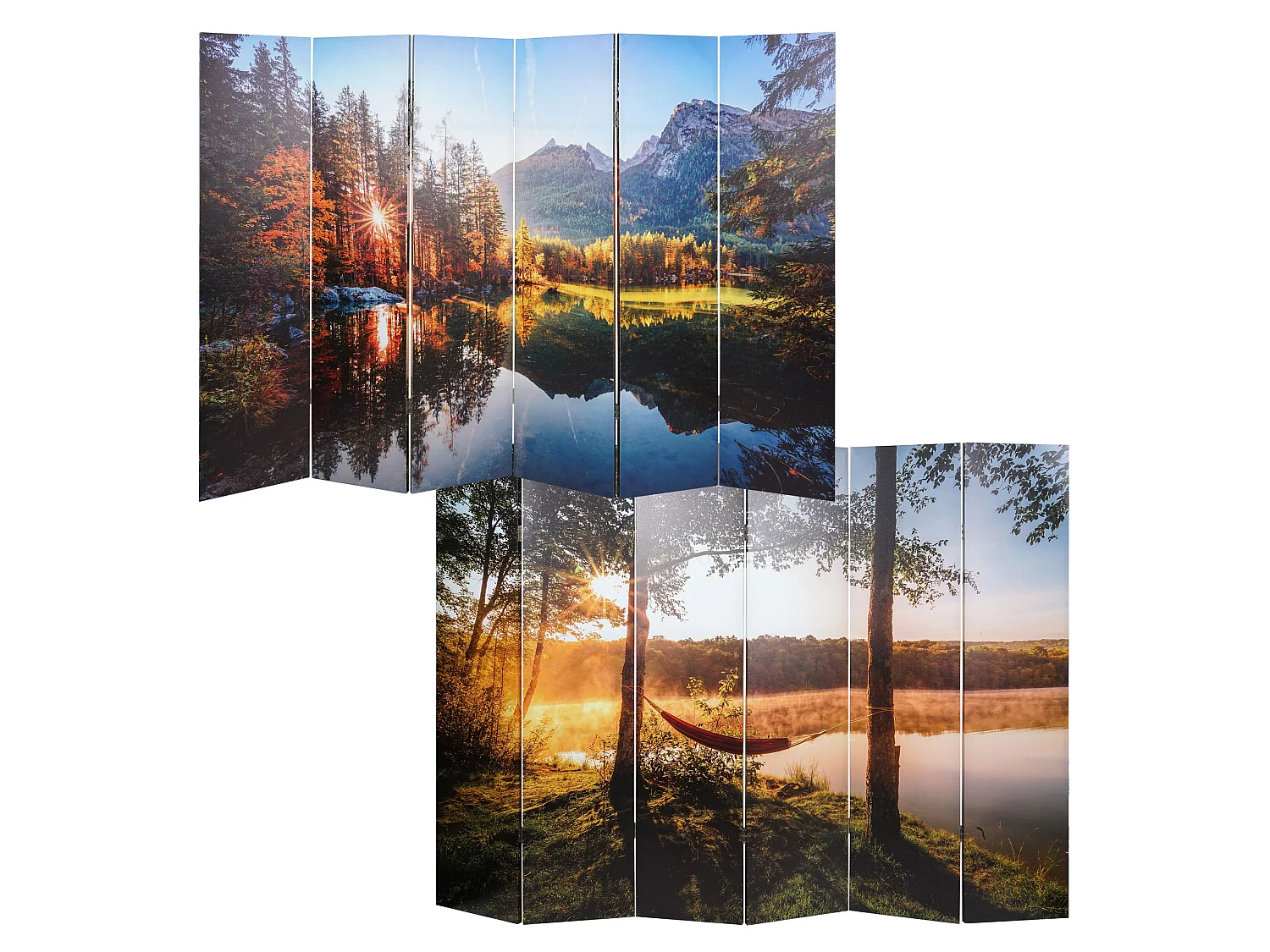 Paravent photo avec isolation phonique MCW-L55,  180x245cm Waldsee