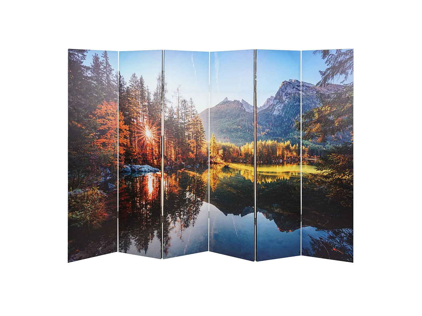 Paravent photo avec isolation phonique MCW-L55,  180x245cm Waldsee