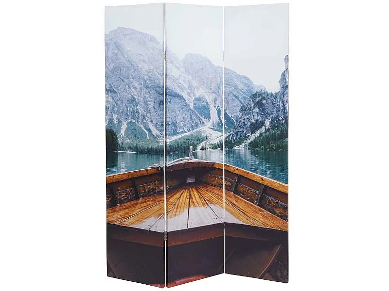 Foto-Paravent MCW-A83, 180x121cm Boot