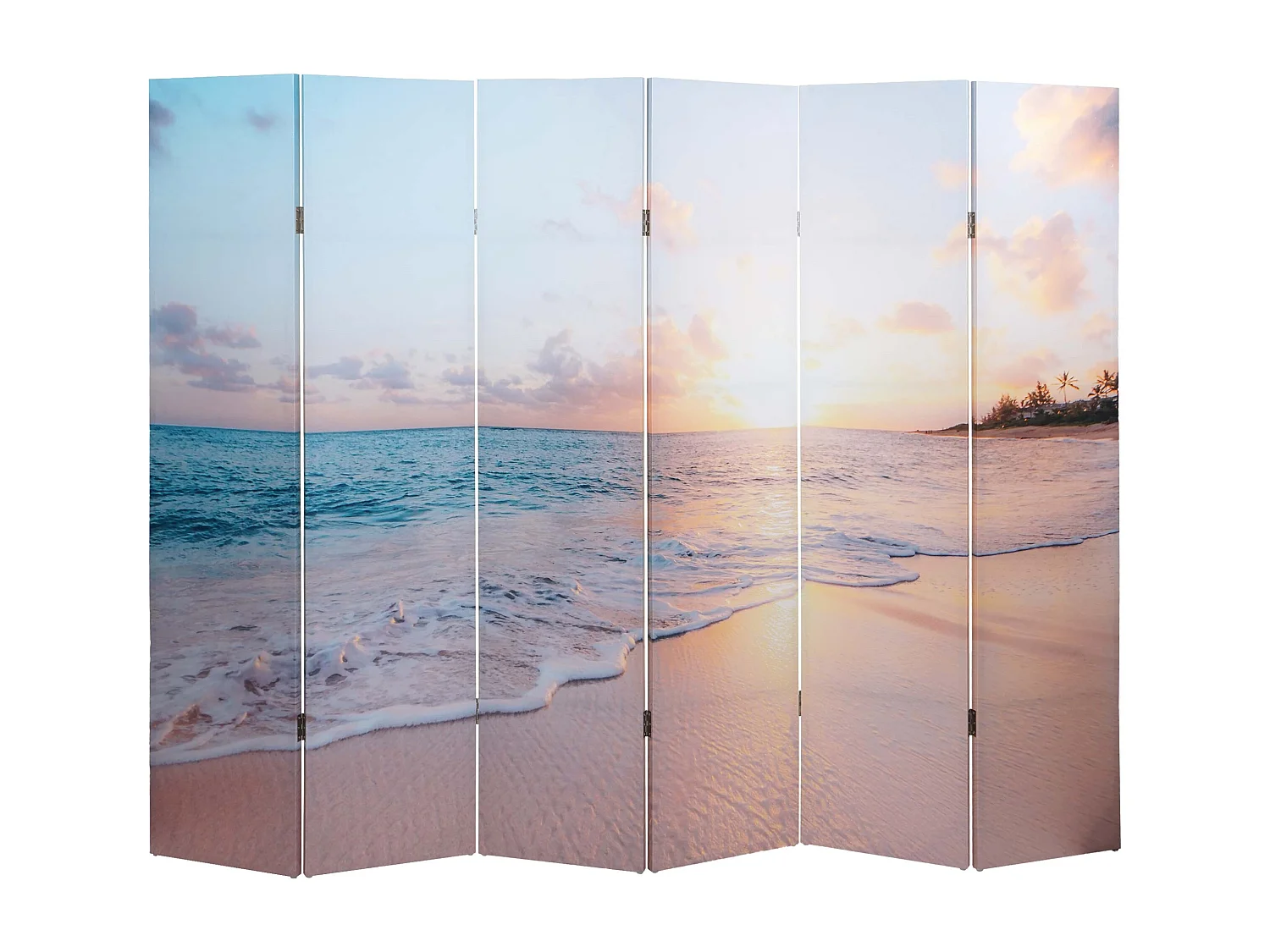Paravent photo MCW-A83,  180x244cm océan