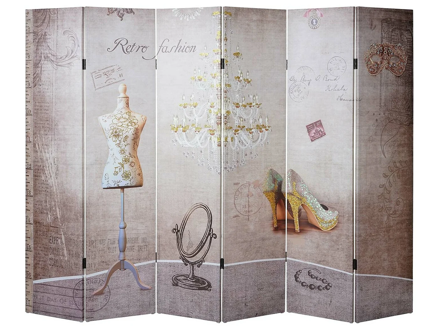 Paravent photo Retro,  180x240cm