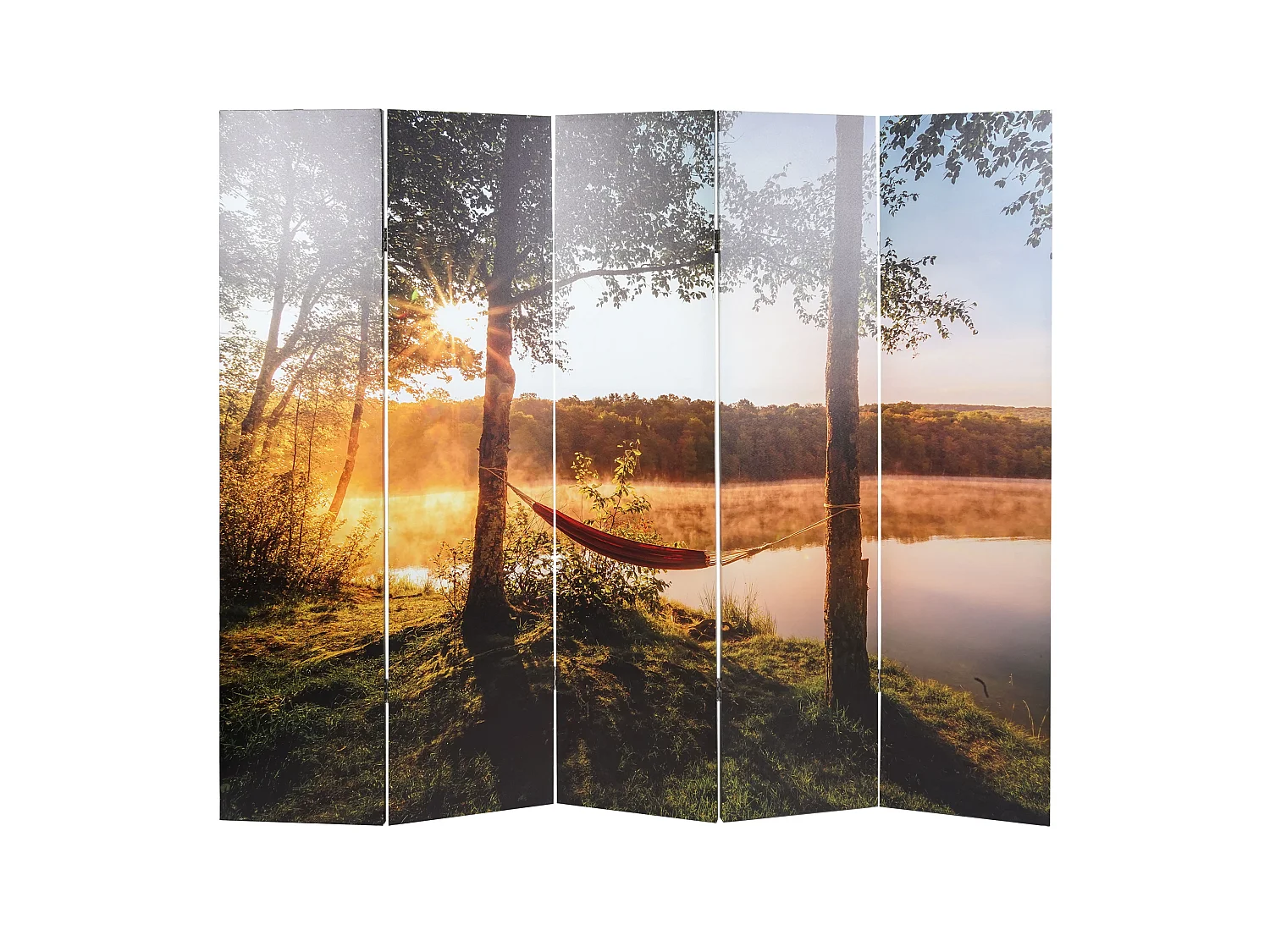 Paravent photo avec isolation phonique MCW-L55,  180x204cm Waldsee