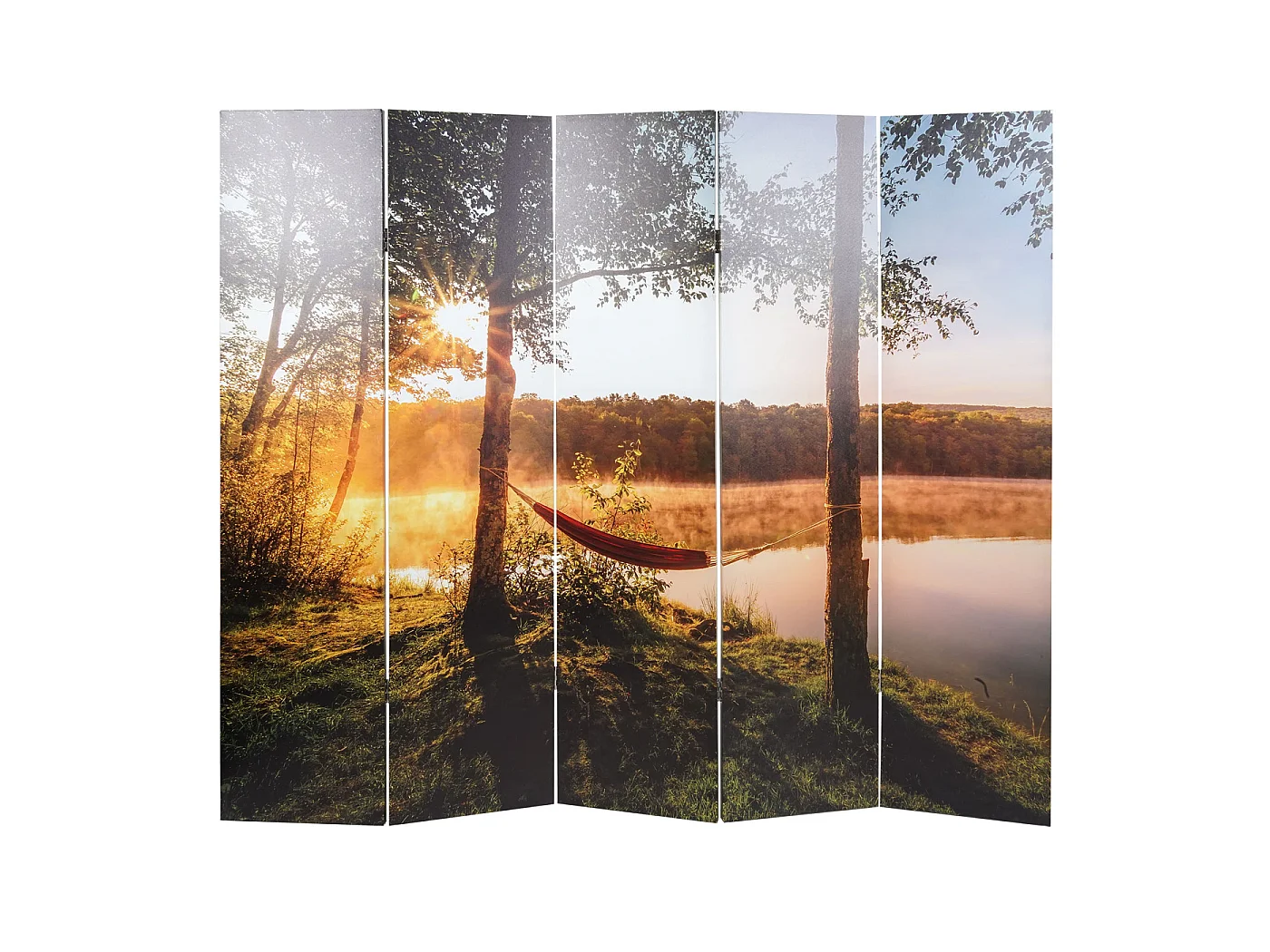 Paravent photo avec isolation phonique MCW-L55,  180x204cm Waldsee