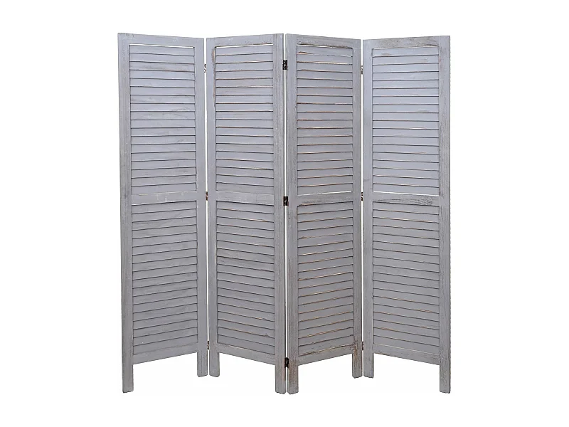 Paravent MCW-G30,  gris foncé