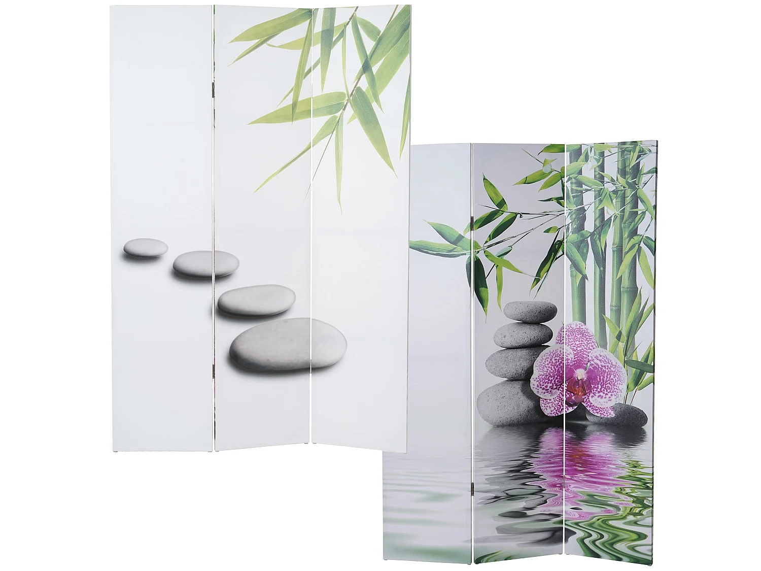 Paravent photo T234, Paravent avec motifs T234, paroi de séparation, 180x120cm Kho Samui