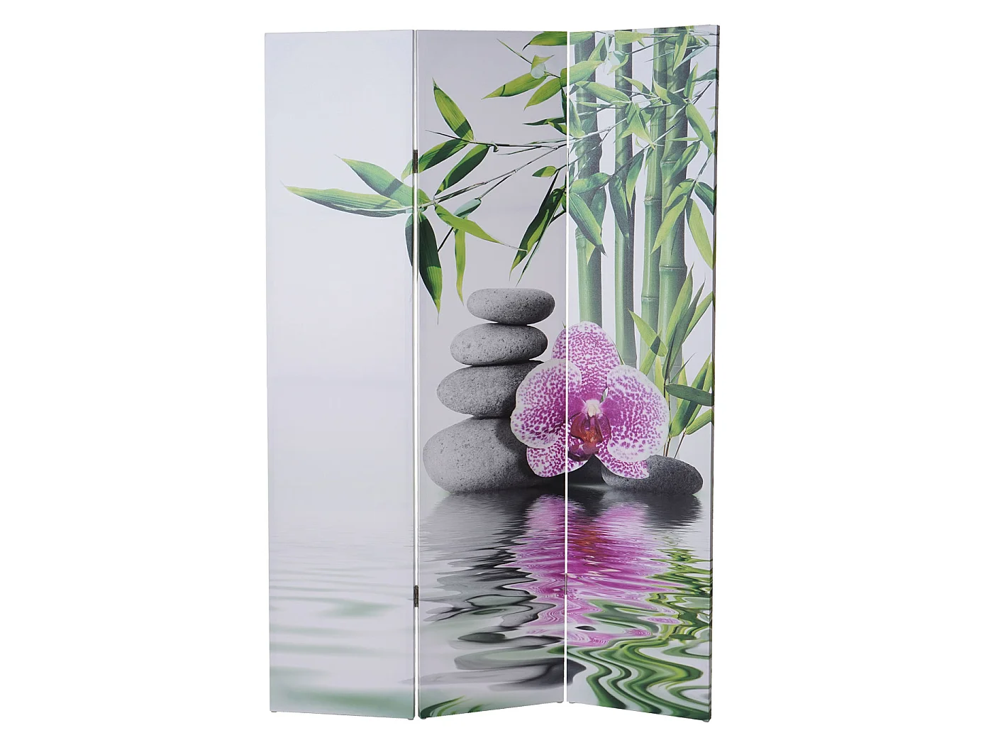 Paravent photo T234, Paravent avec motifs T234, paroi de séparation, 180x120cm Kho Samui