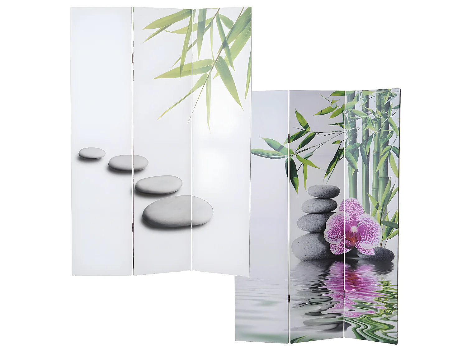 Paravent photo T234, Paravent avec motifs T234, paroi de séparation, 180x120cm Kho Samui