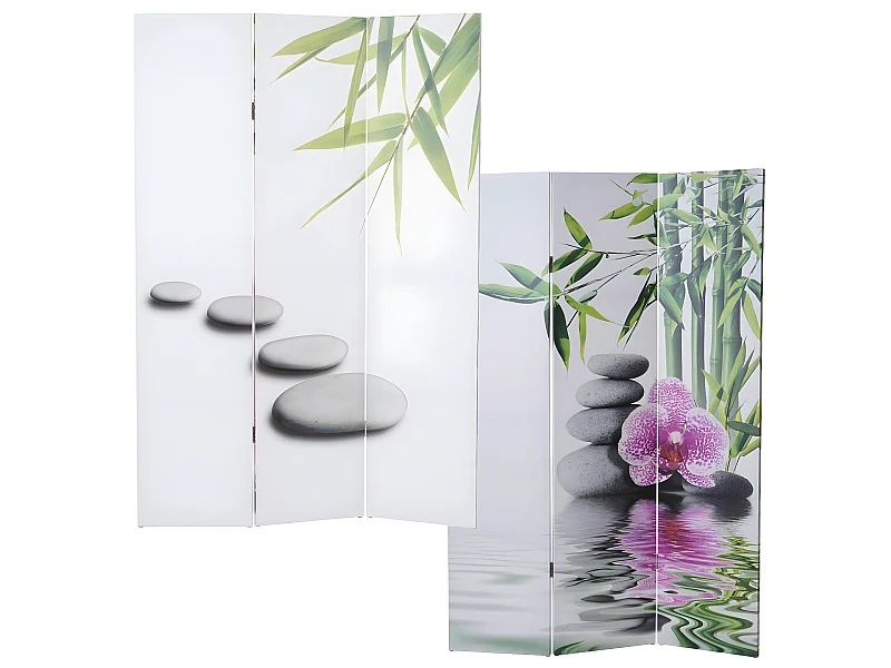 Paravent photo T234, Paravent avec motifs T234, paroi de séparation, 180x120cm Kho Samui