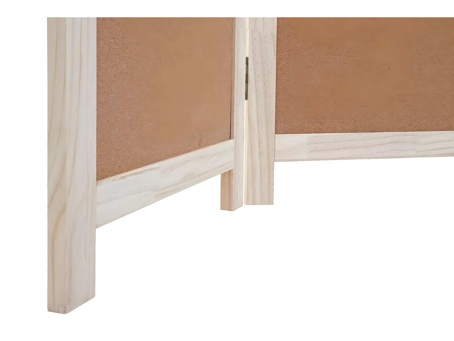 Paravent MCW-G52,  marron, 4 éléments 166x160cm