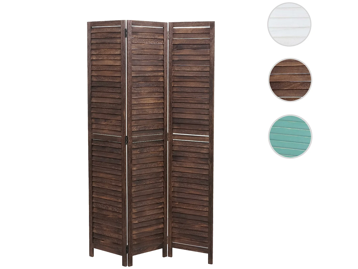 Paravent MCW-C30,  brun