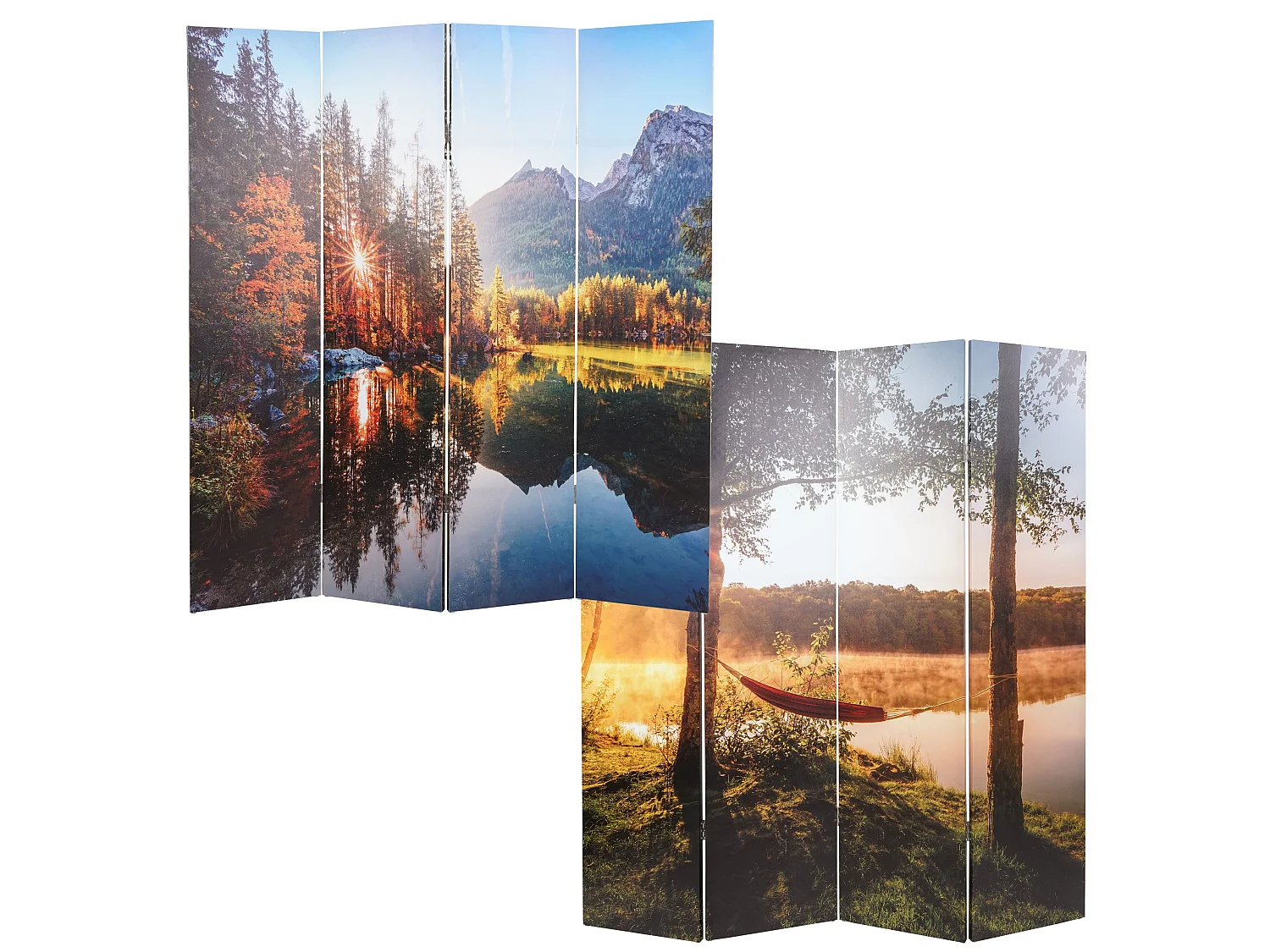 Paravent photo avec isolation phonique MCW-L55,  180x162cm Waldsee