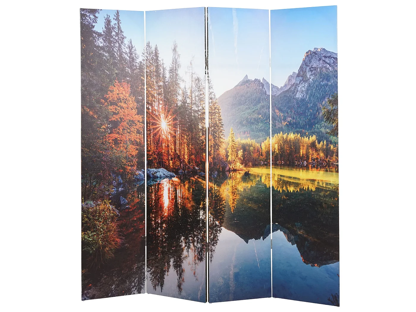 Fotoscherm met geluidsisolatie MCW-L55,  180x162cm Waldsee