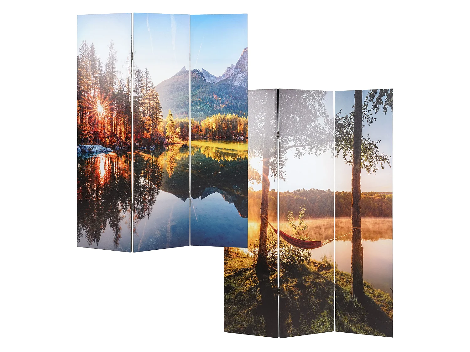 Fotoscherm met geluidsisolatie MCW-L55,  180x122cm Waldsee