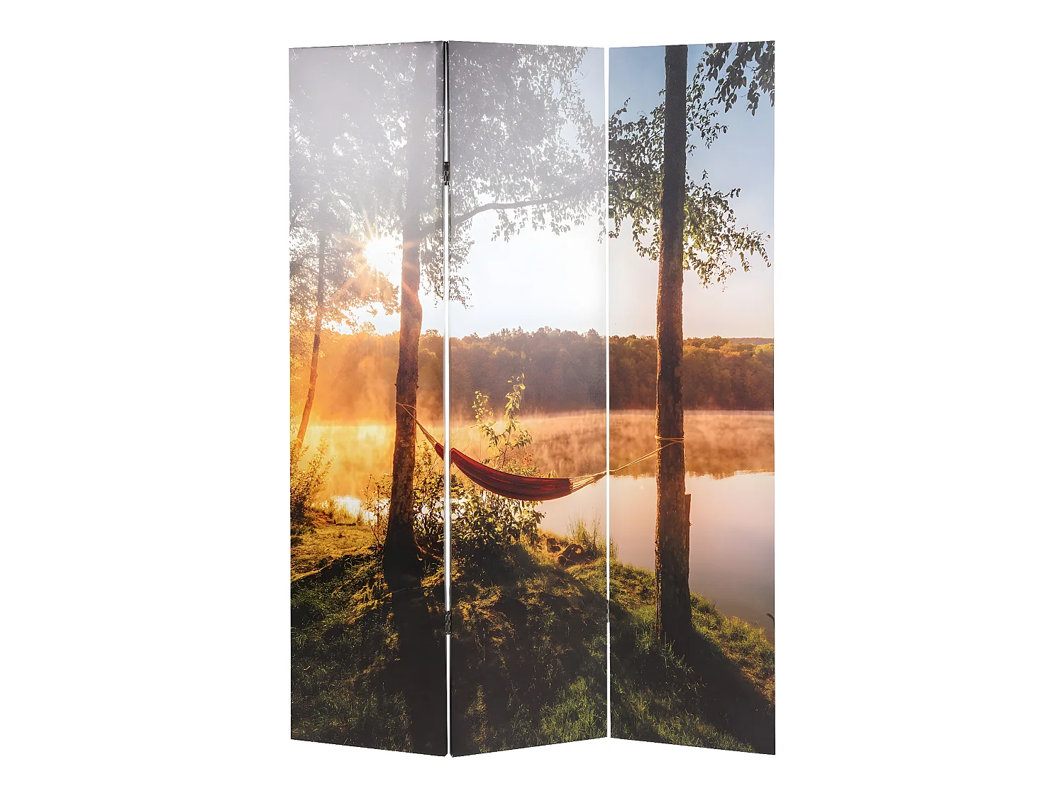 Fotoscherm met geluidsisolatie MCW-L55,  180x122cm Waldsee