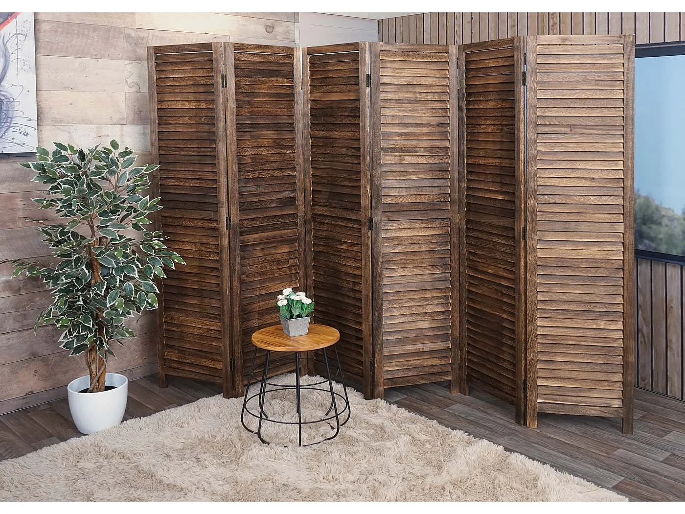 Ecrã MCW-C30,  castanho