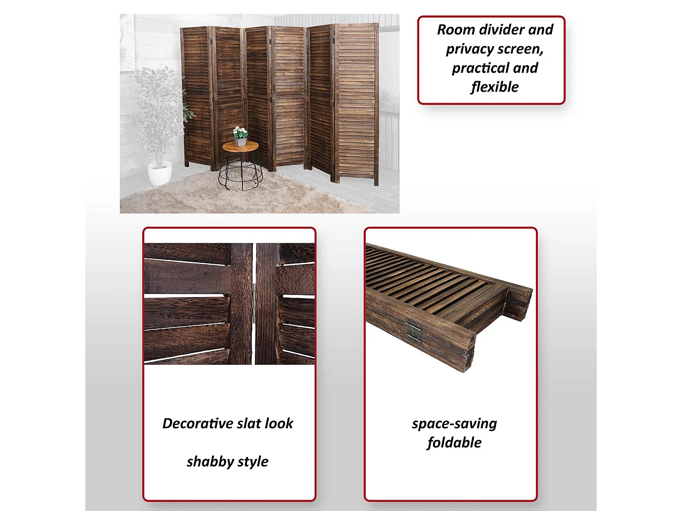 Ecrã MCW-C30,  castanho