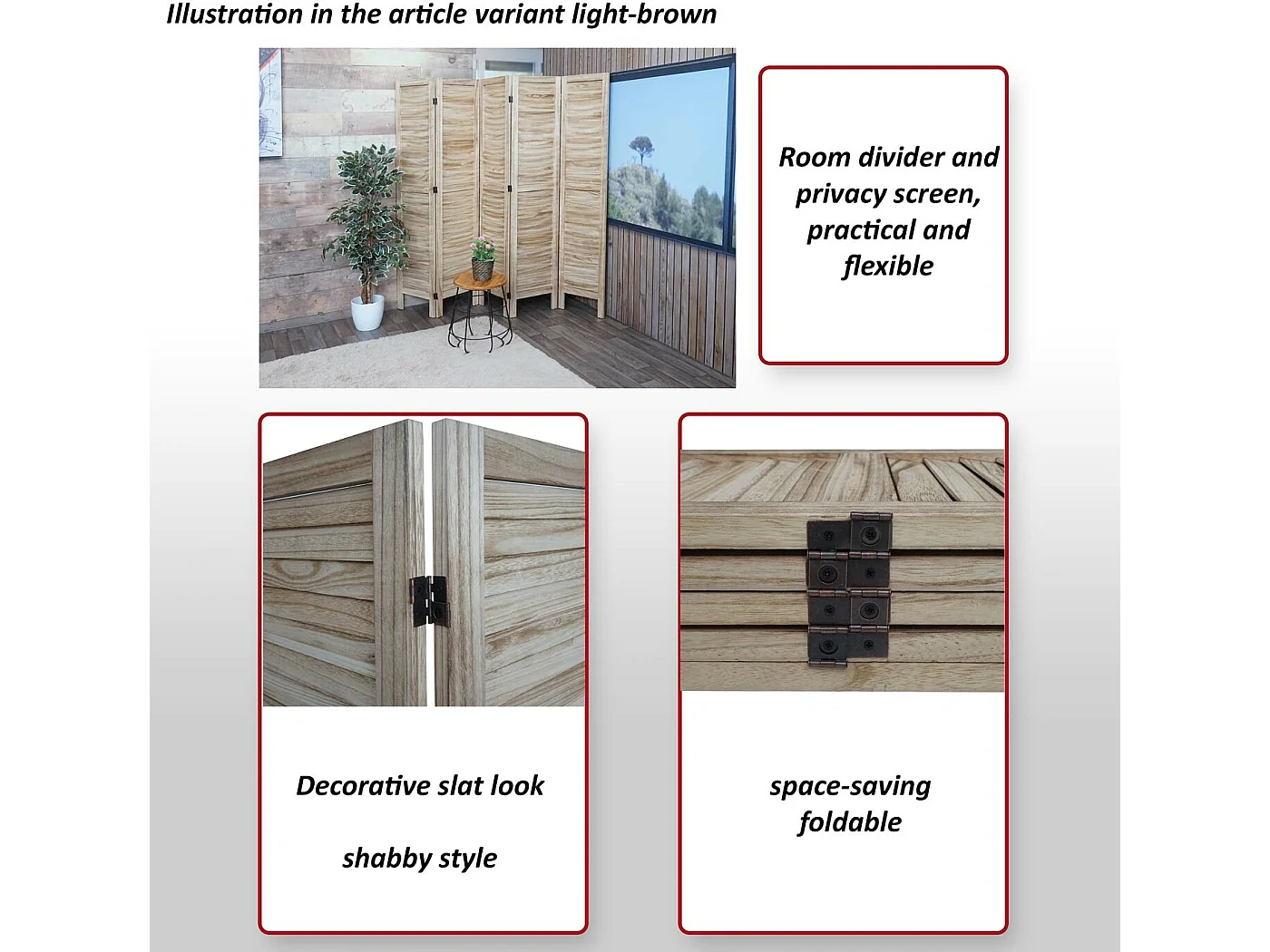 Scherm MCW-G30,  grijs