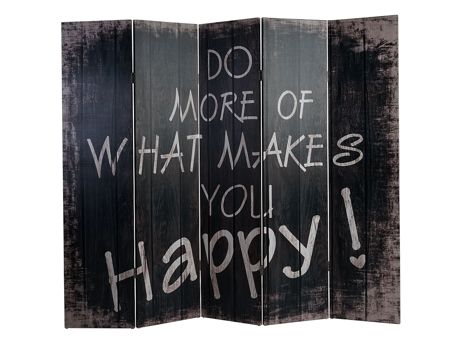 Paravent photo Retro,  motif dicton 180x200cm