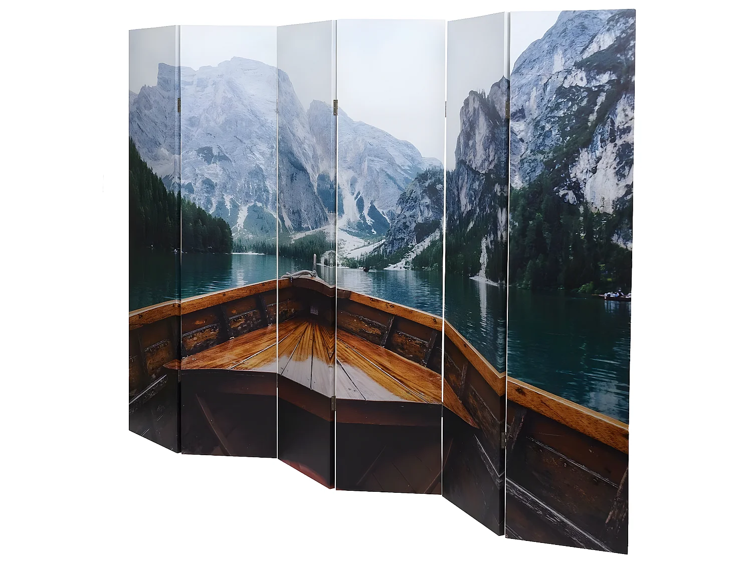 Foto-Paravent MCW-A83, 180x244cm Boot