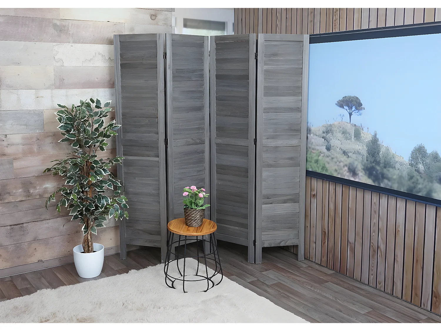 Ekran MCW-G30,  szaro-brązowy