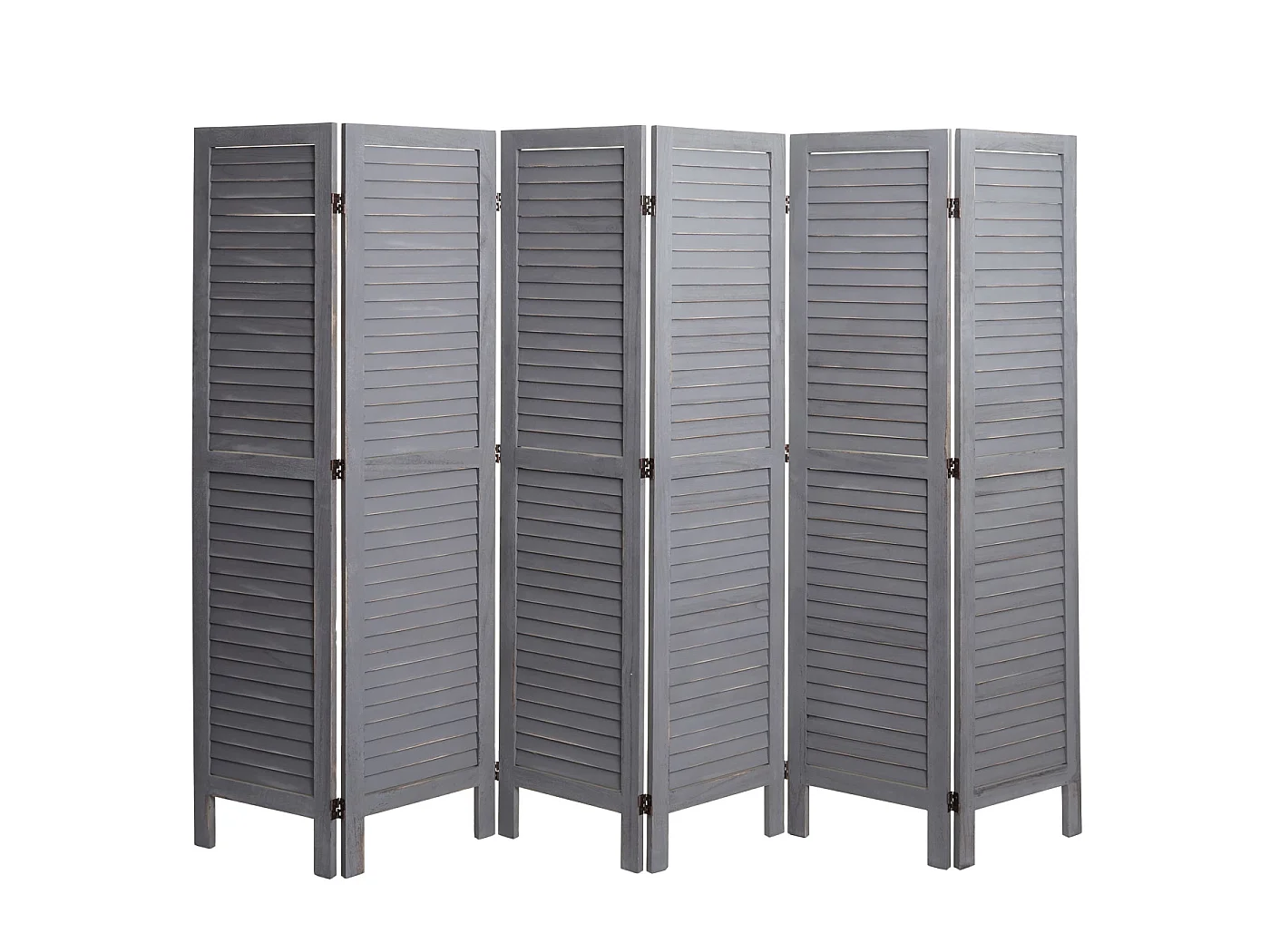 Paravent MCW-G30,  gris foncé