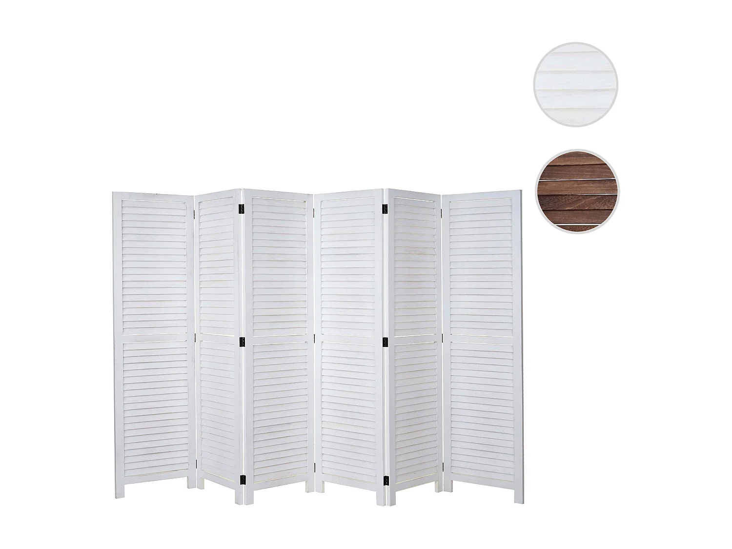 Paravent MCW-C30,  wit