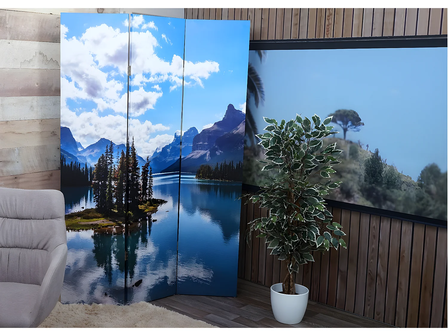 Foto scherm MCW-A83,  180x121cm Meer