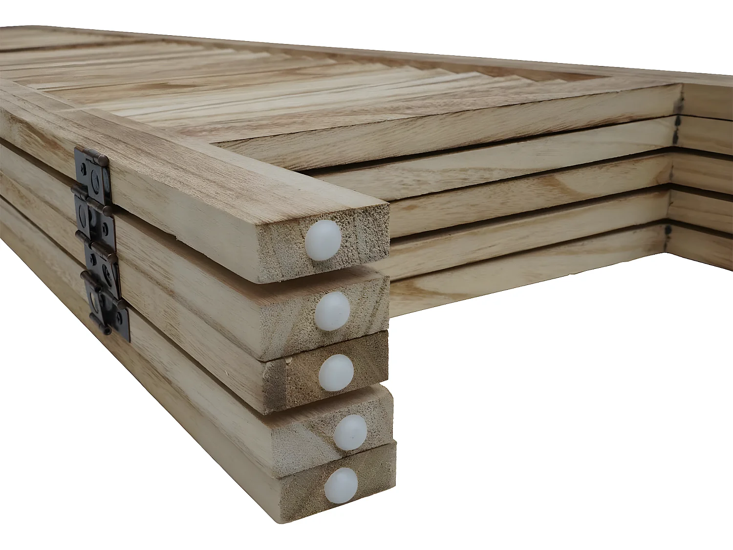 Paravent MCW-G30, Hellbraun