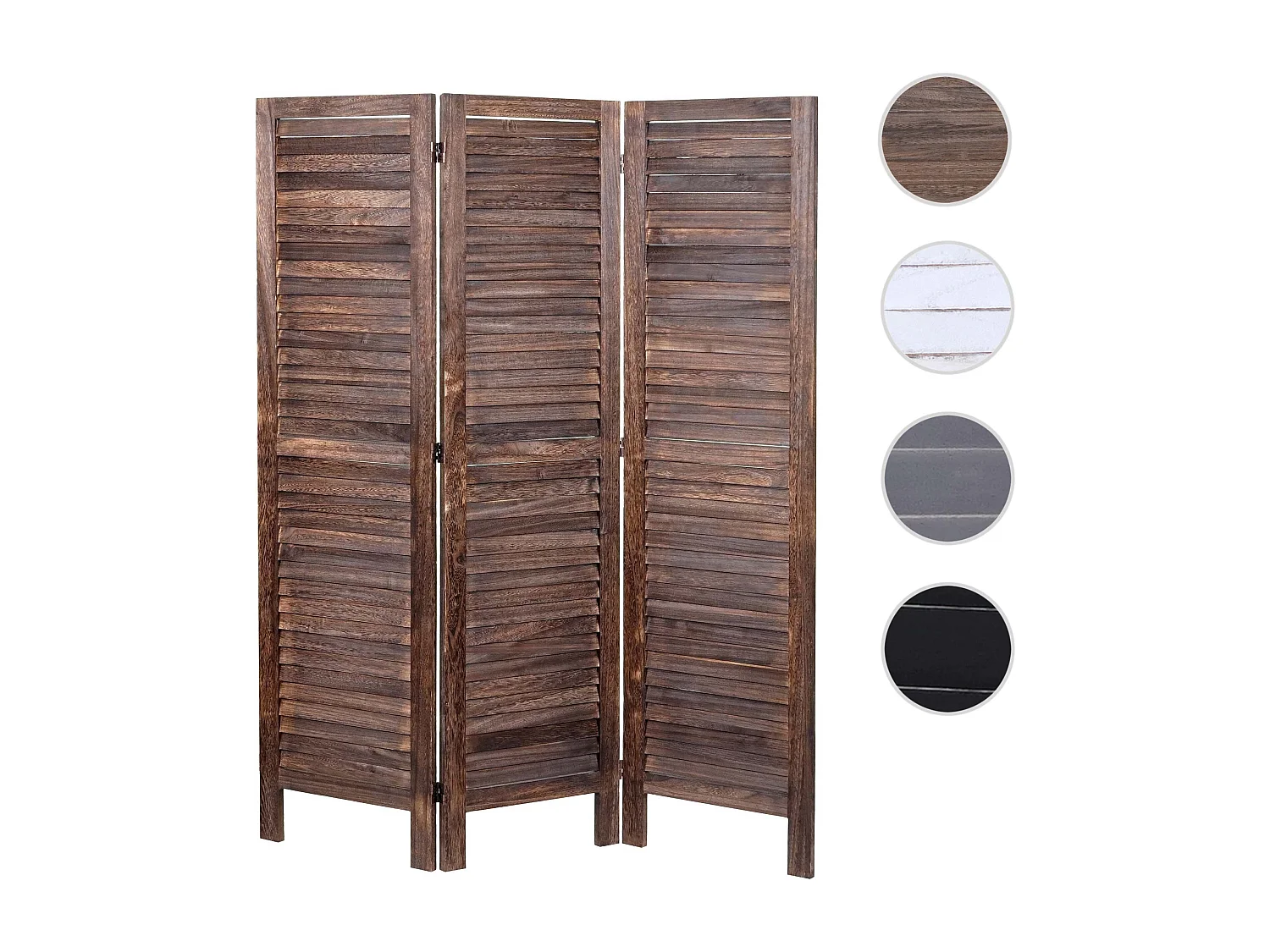 Paravent MCW-G30,  marron
