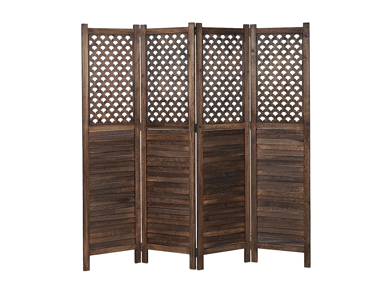 Paravent MCW-A84,  brun