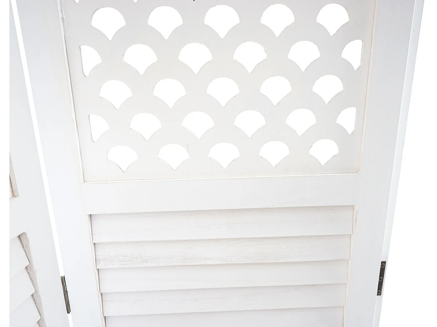 Paravent MCW-A84,  blanc