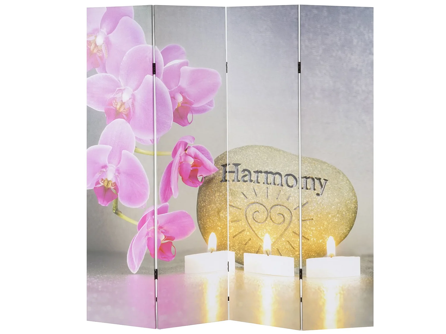 Paravent photo Oriental,  motif Bouddha 180x160 cm