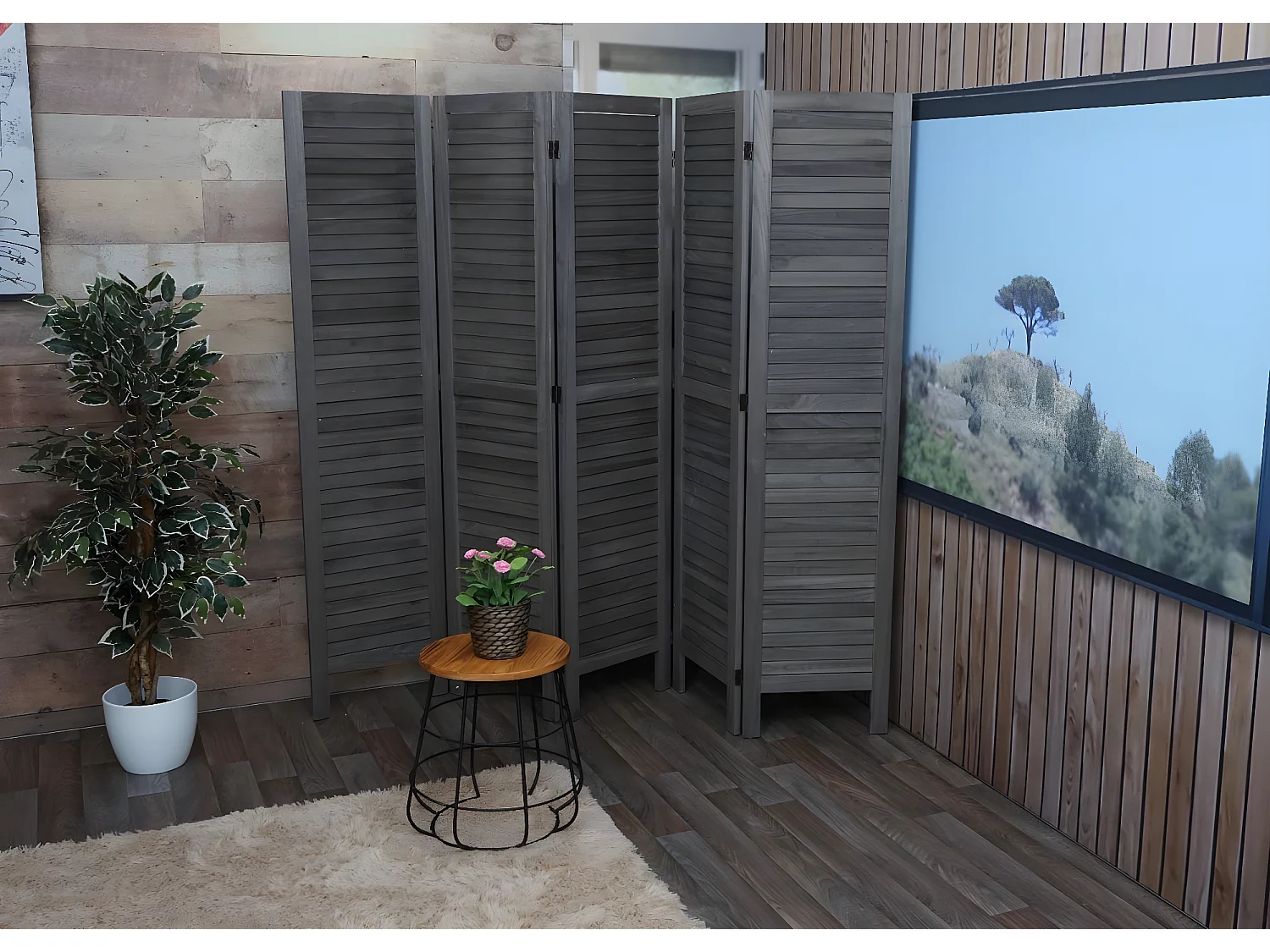 Ekran MCW-G30,  szaro-brązowy