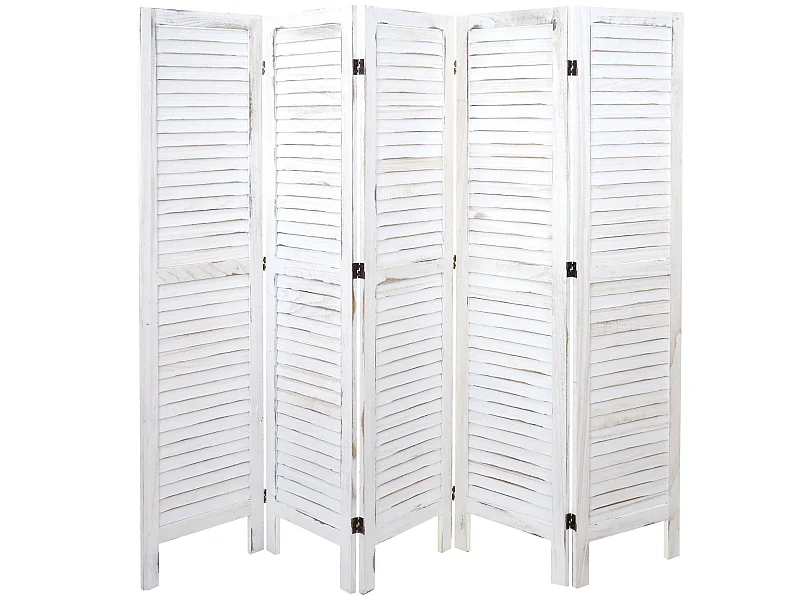 Paravent MCW-G30,  blanc