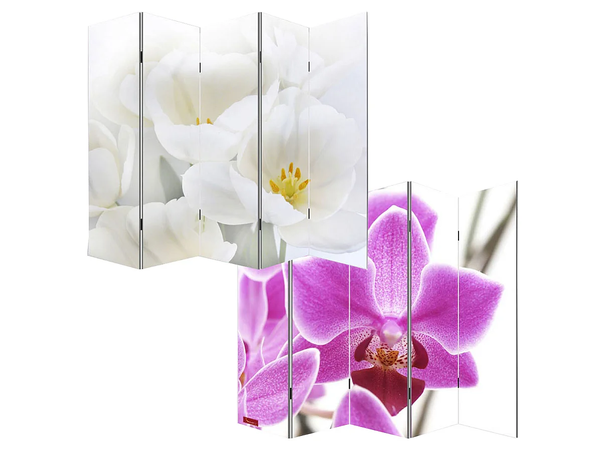 Parawan fotograficzny Bagheria,  180x200cm, orchidea