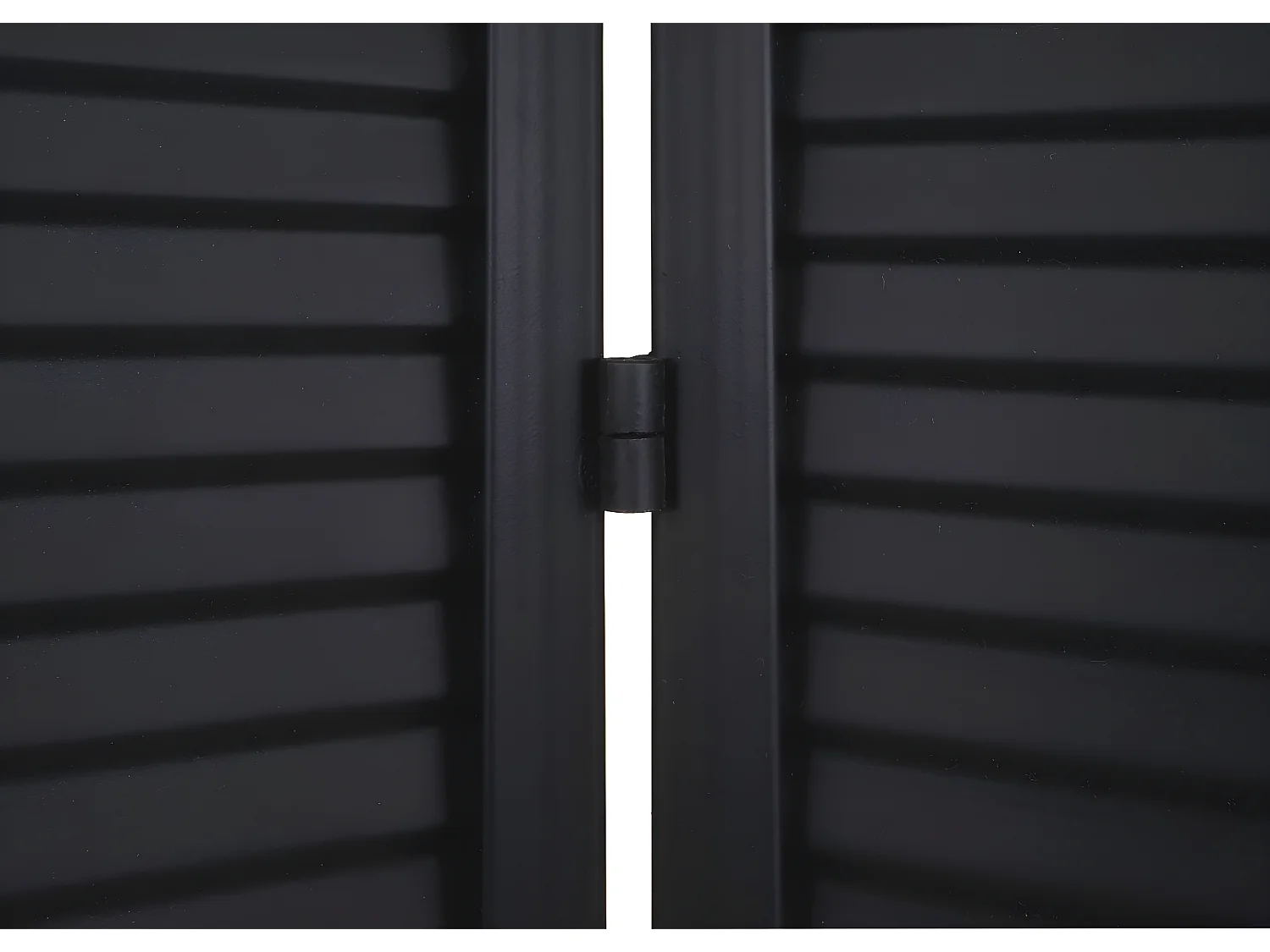 Biombo de jardín MCW-J14,  negro