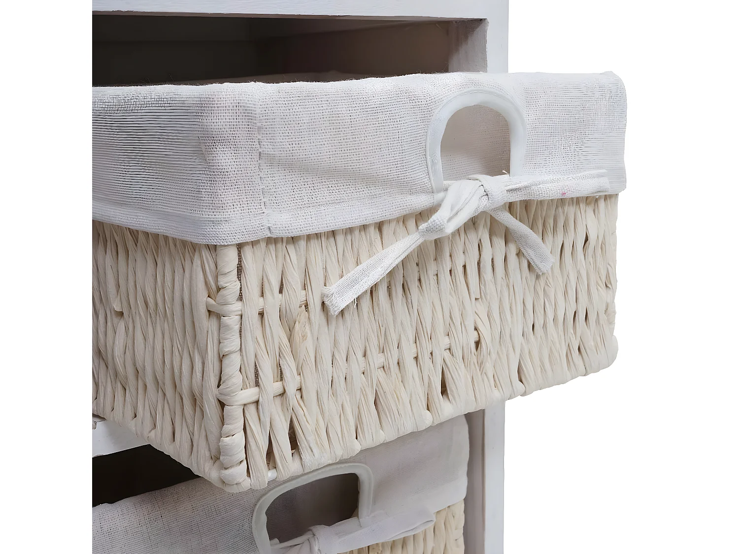 Badezimmerkommode MCW-H20, Shabby weiß