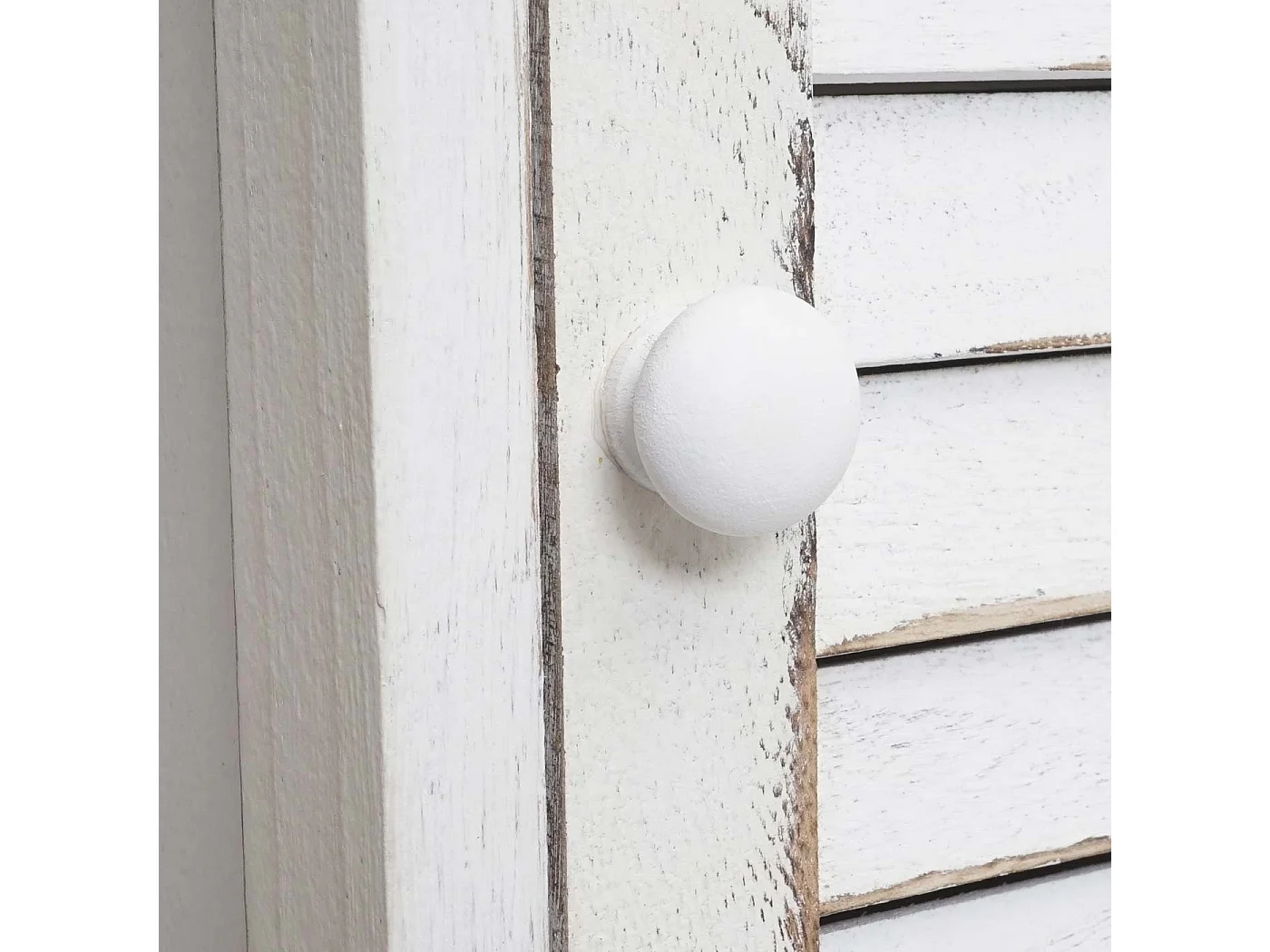 Cómoda de baño MCW-H20,  blanco desgastado