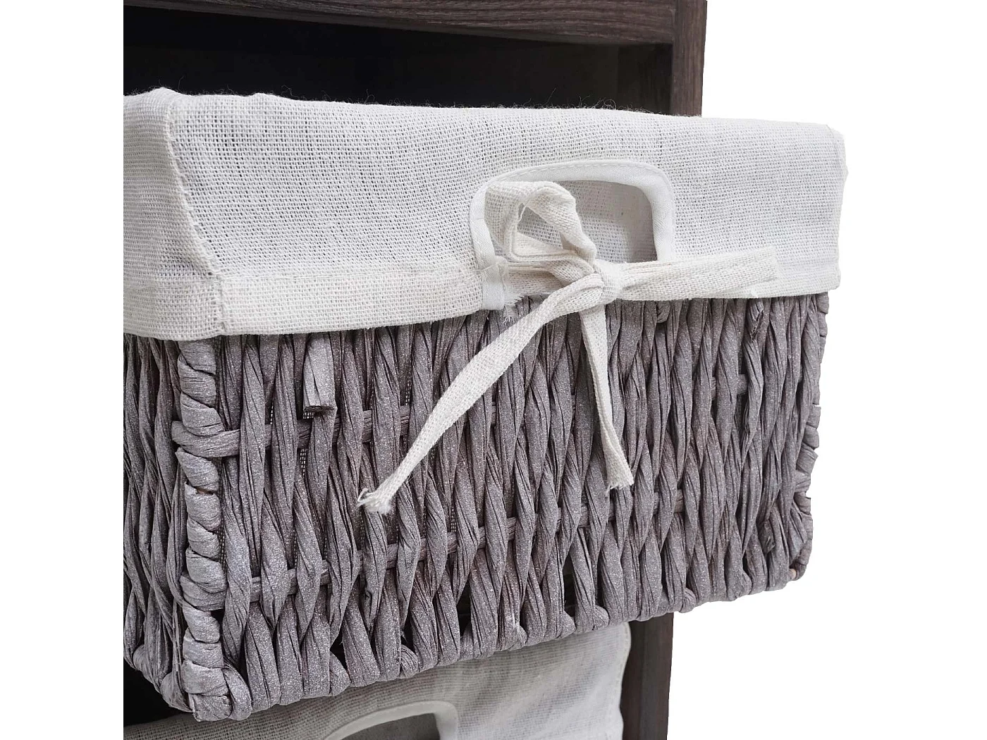 Armário de casa de banho MCW-H20,  castanho escuro