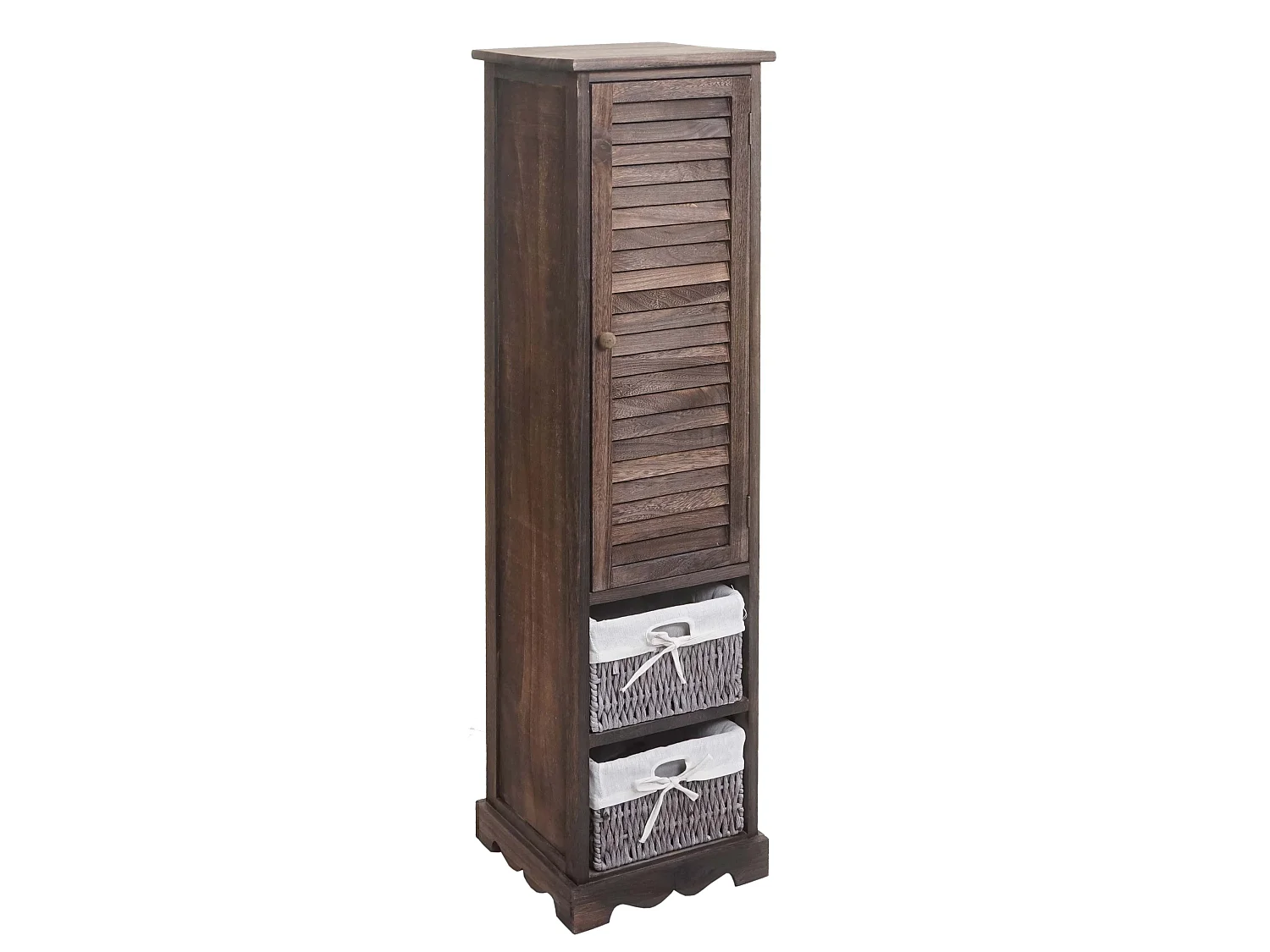 Cómoda de baño MCW-H20,  marrón desgastado