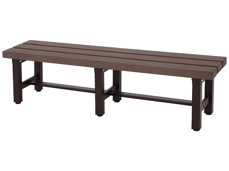 Aluminiowa ławka ogrodowa MCW-K60