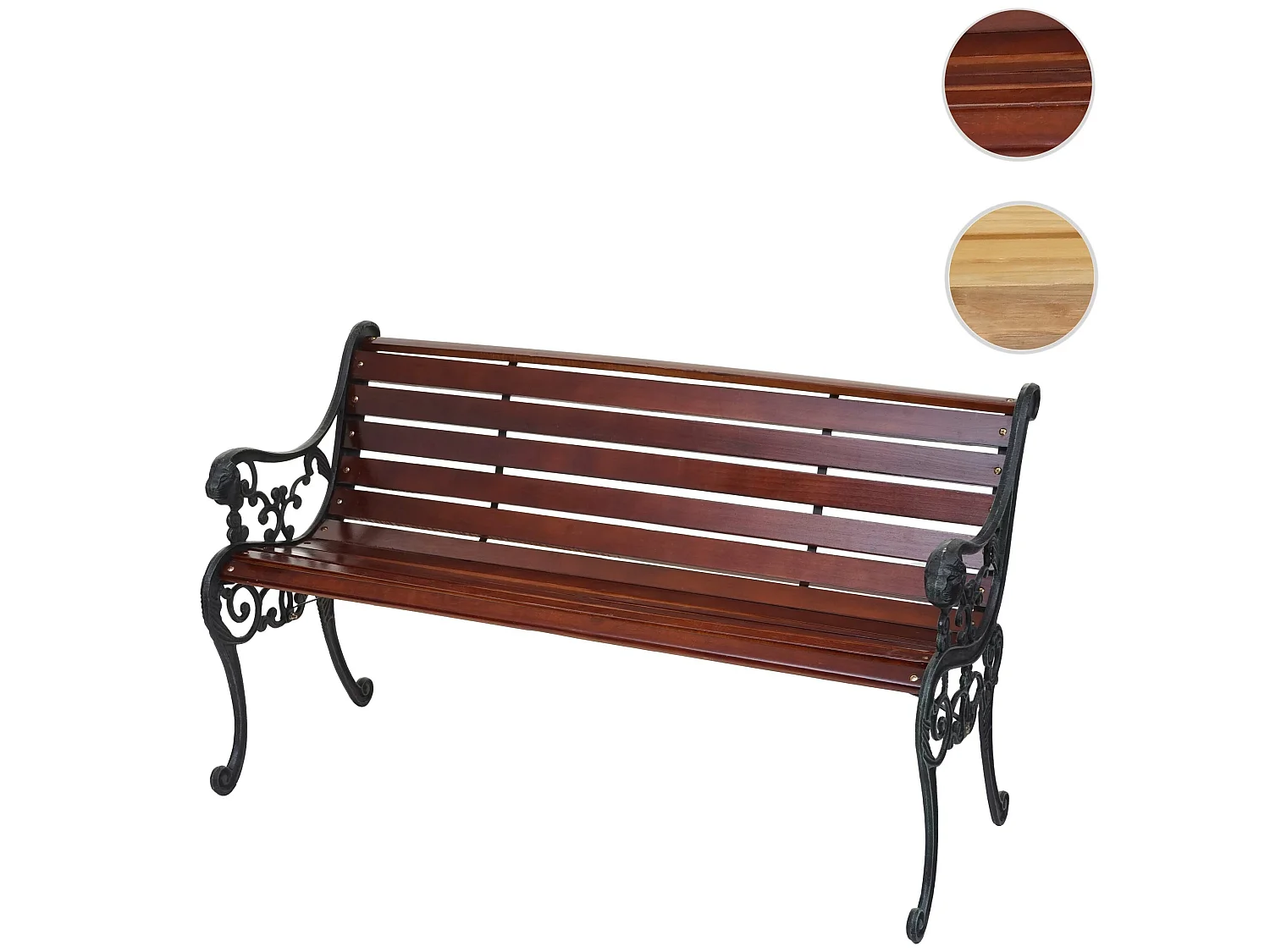 Tuinbank MCW-F98 2-zits,  bruin