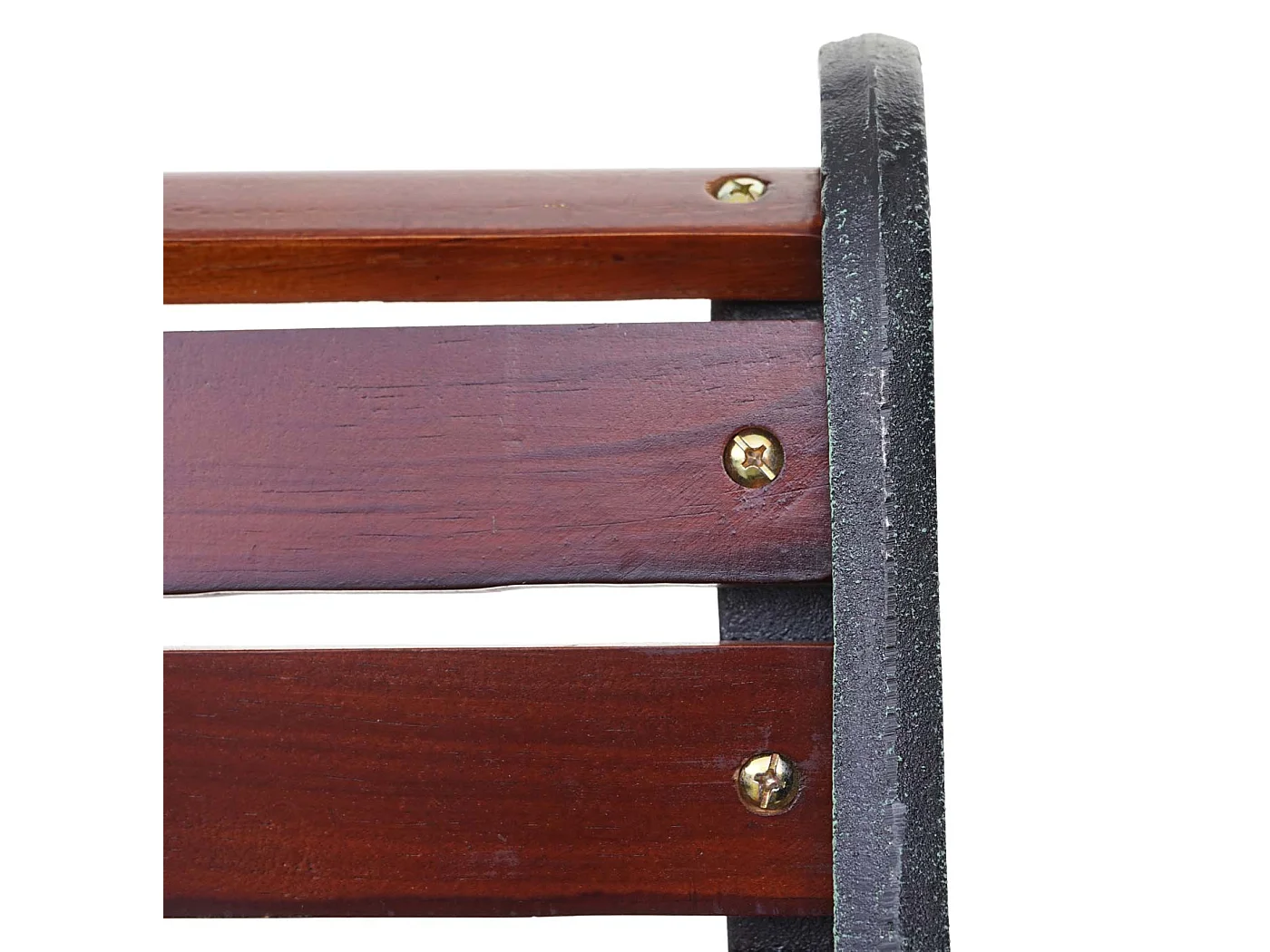 Ławka ogrodowa MCW-F98,  brązowa