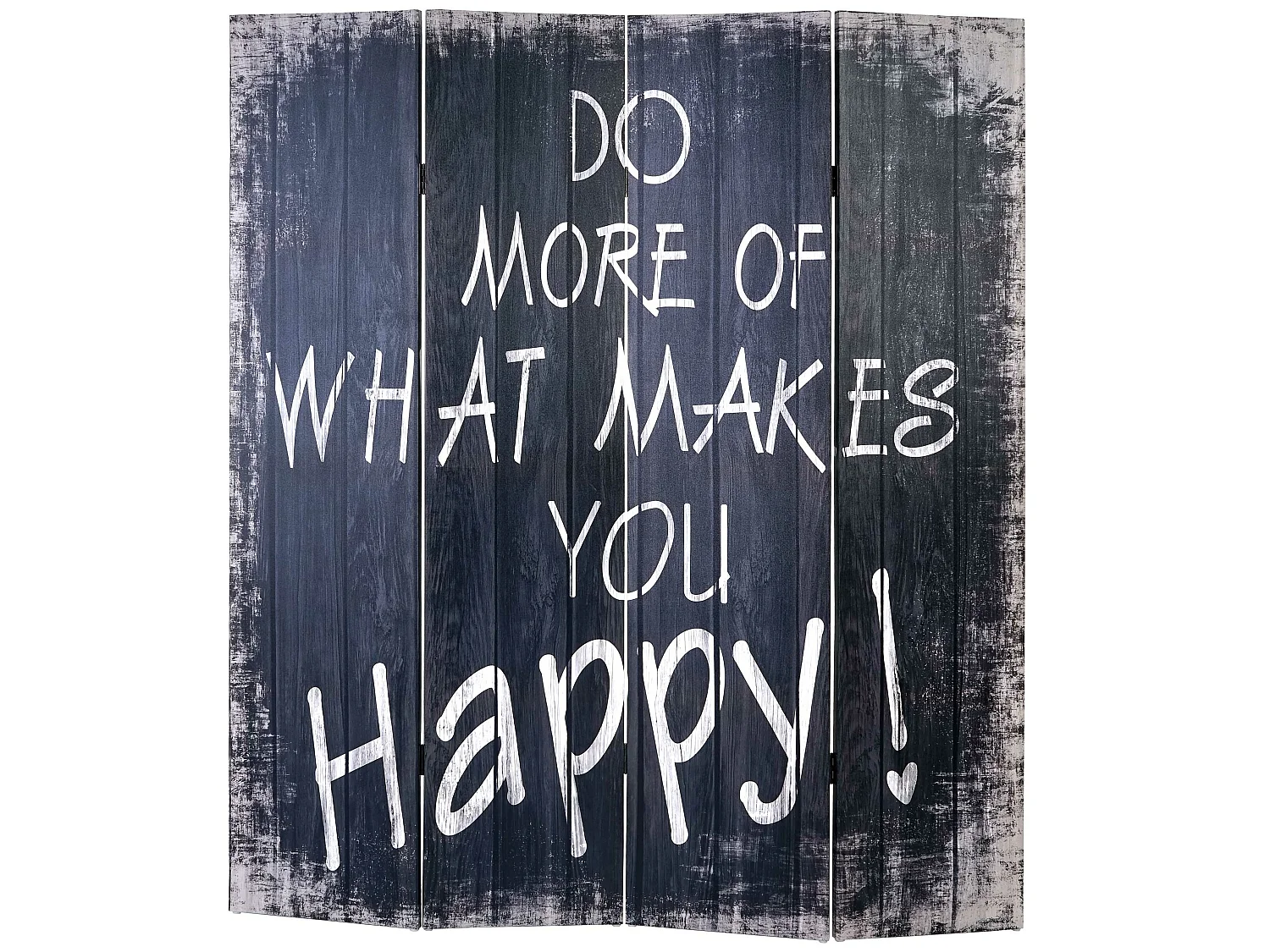 Paravent photo Retro,  180x160cm, dicton