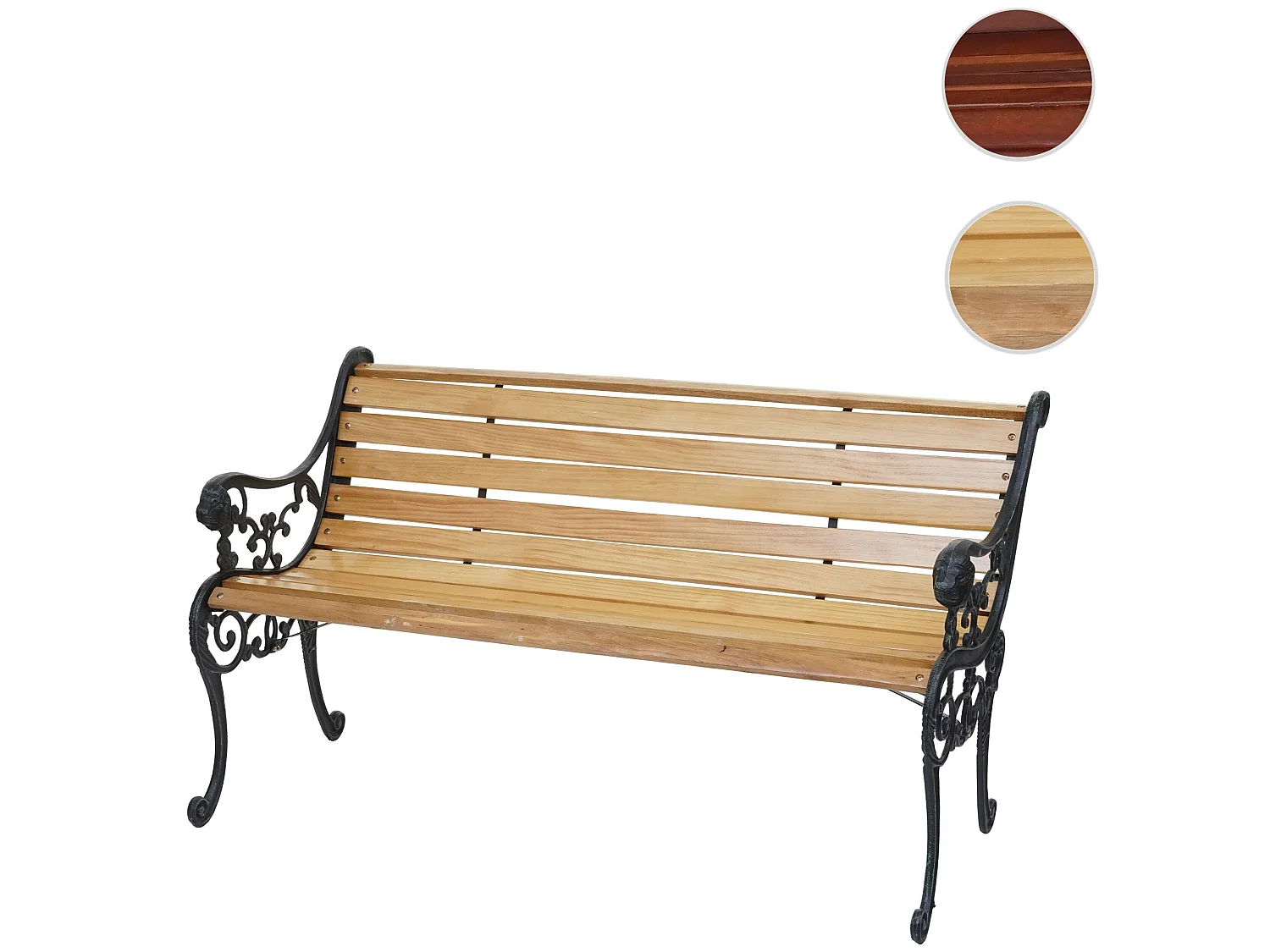 Tuinbank MCW-F98 2-zits,  lichtbruin