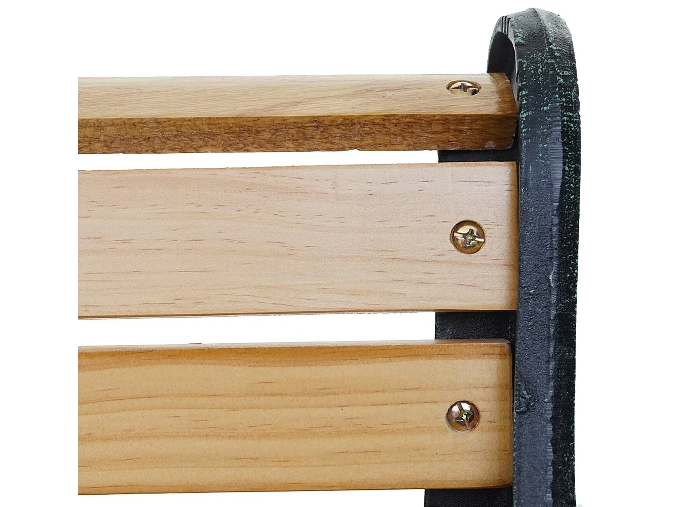 Banc de jardin MCW-F98 2 places,  marron clair